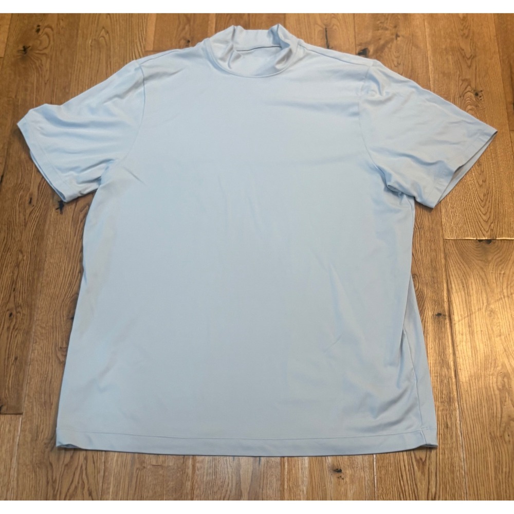 Lululemon ShowZero Slim-Fit Mockneck Shirt Pale Blue Large